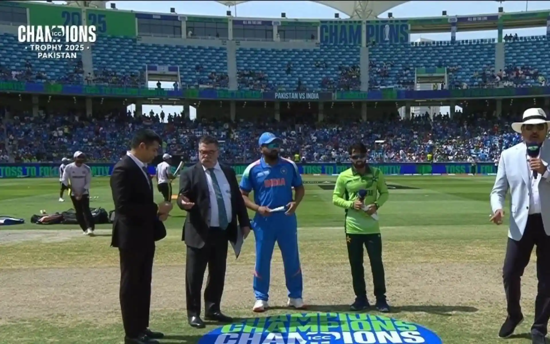 Pakistan won the toss [Source: @mufaddal_vohra/X.com]